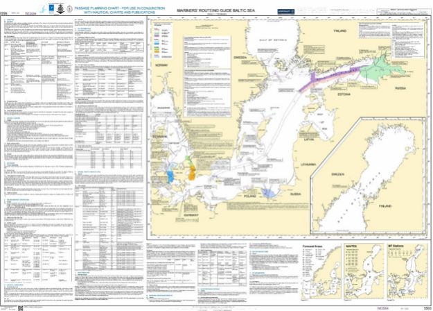 BA 5503 - Mariners' Routeing Guide - Baltic Sea